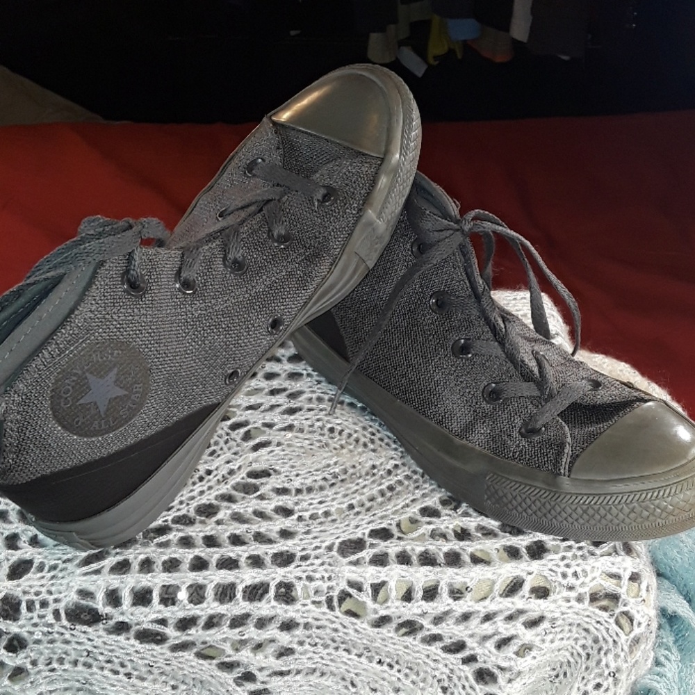Converse All Stars Charcoal Grey Sz. 5Y